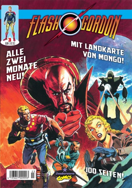 Flash Gordon Magazin 3, Zauberstern Comics