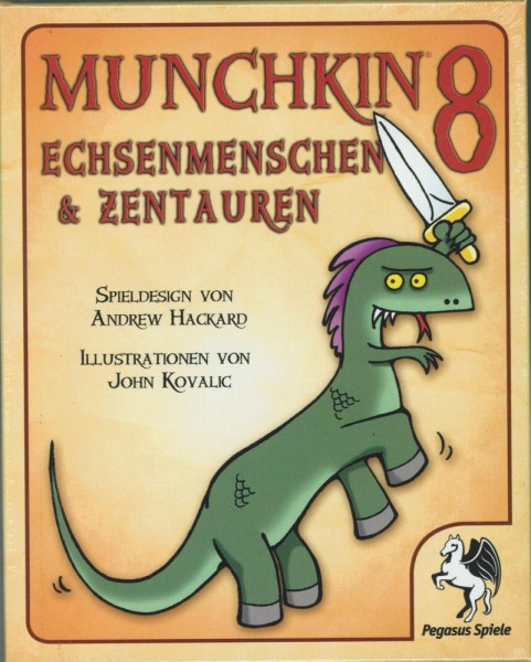 Munchkin 8 - Echsenmenschen & Zentauren, Pegasus Spiele