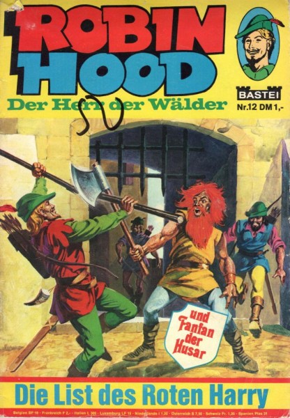 Robin Hood 12 (Z1-2, Sz), Bastei