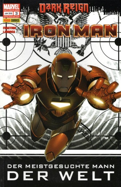 Iron Man 3 (Z0), Panini