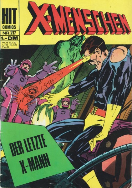 Hit Comics 217 - X-Menschen (Z2), bsv