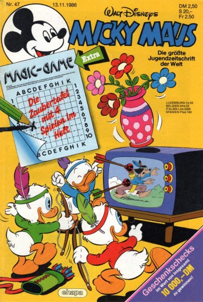 Micky Maus 1986/ 47 (Z0-1), Ehapa