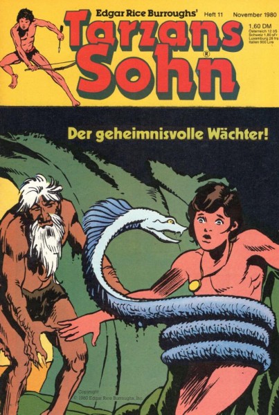 Tarzans Sohn 1980/ 11 (Z1-), Ehapa