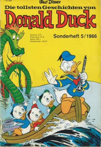 Die tollsten Geschichten von Donald Duck Sonderheft 5 (Z1-2), Ehapa