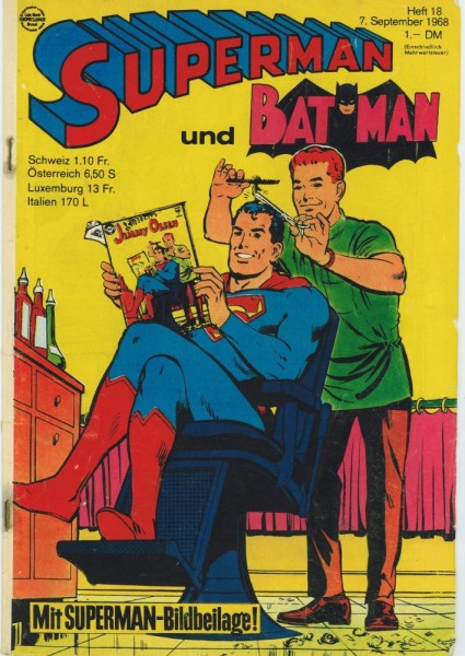 Superman 1968/ 18 (Z2), Ehapa