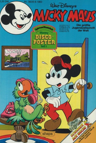 Micky Maus 1983/ 38 (Z1), Ehapa