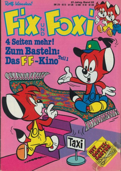 Fix und Foxi 27. Jg. 22 (Z1), Pabel