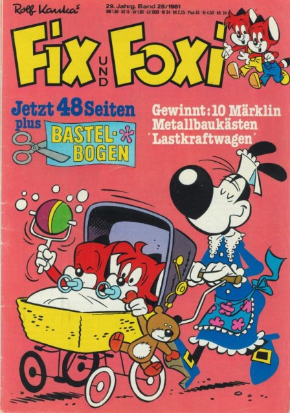 Fix und Foxi 29. Jg. 28 (Z1-2), Pabel