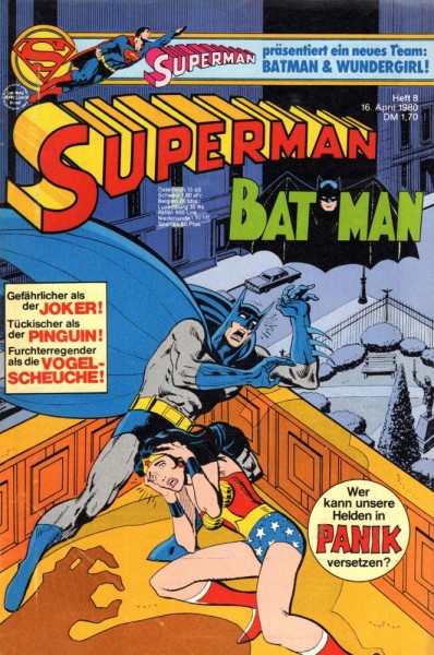 Superman 1980/ 8 (Z1), Ehapa