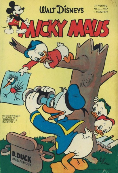 Micky Maus 1957/ 5 (Z1, R), Ehapa