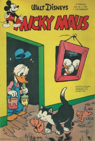 Micky Maus 1957/ 20 (Z1), Ehapa