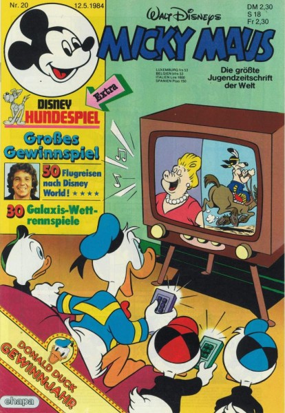 Micky Maus 1984/ 20 (Z0-1), Ehapa