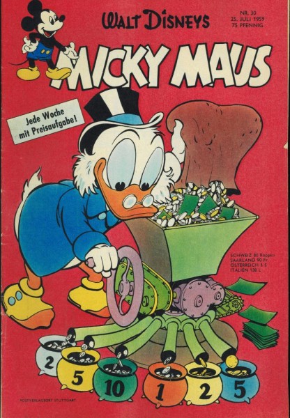 Micky Maus 1959/ 30 (Z1-), Ehapa