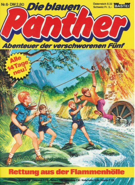 Die blauen Panther 6 (Z0-1), Bastei