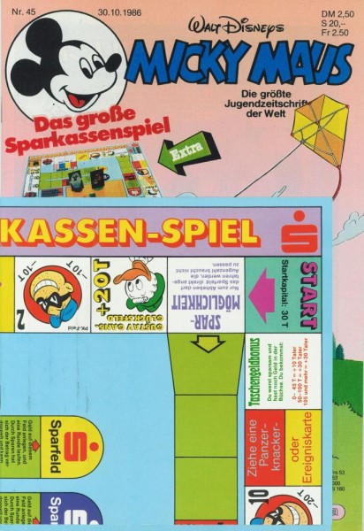 Micky Maus 1986/ 45 (Z0-1), Ehapa