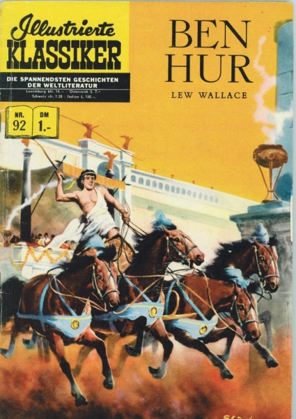 Illustrierte Klassiker 92 (Z1-2 HLN138), bsv