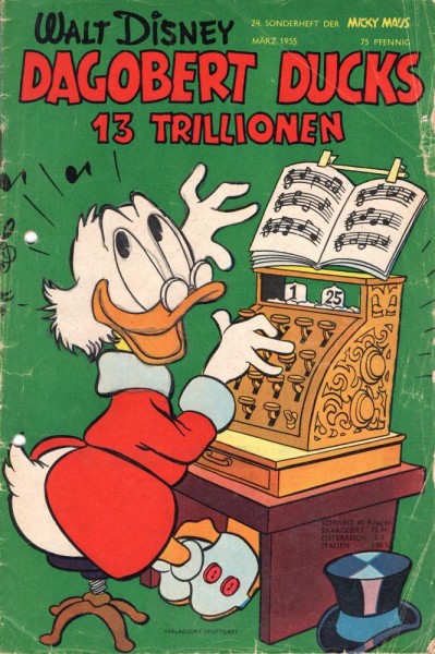 Micky Maus Sonderheft 24 (Z2, gel.), Ehapa