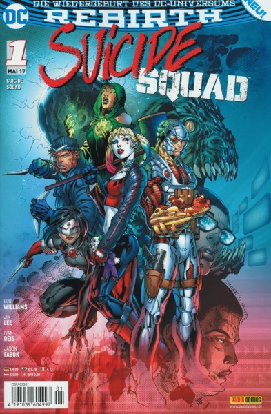 Suicide Squad Rebirth 1, Panini