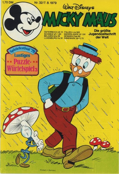 Micky Maus 1979/ 32 (Z0-1), Ehapa