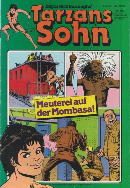 Tarzans Sohn 1980/ 5 (Z1), Ehapa