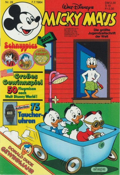 Micky Maus 1984/ 28 (Z0-1/1), Ehapa