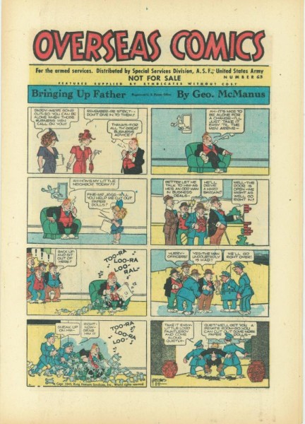 Overseas Comics 63 (Z1), A.S.F. United States Army
