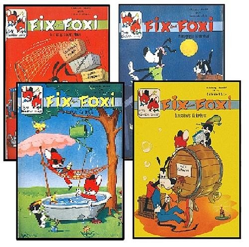 Fix und Foxi 87-90 - 4er Set, ECR-Verlag