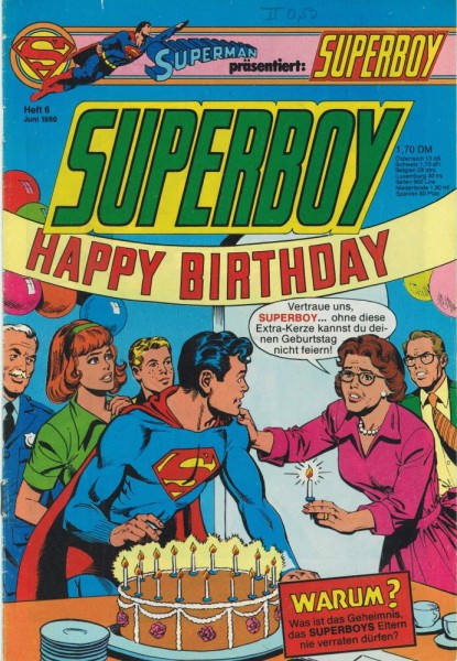 Superboy 1980/ 6 (Z1-, Sz), Ehapa