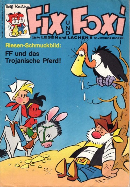 Fix und Foxi 19. Jg. 38 (Z1-2), Pabel