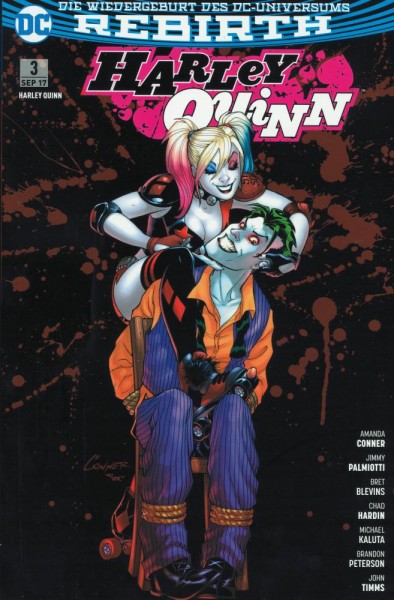 Harley Quinn Rebirth 3, Panini
