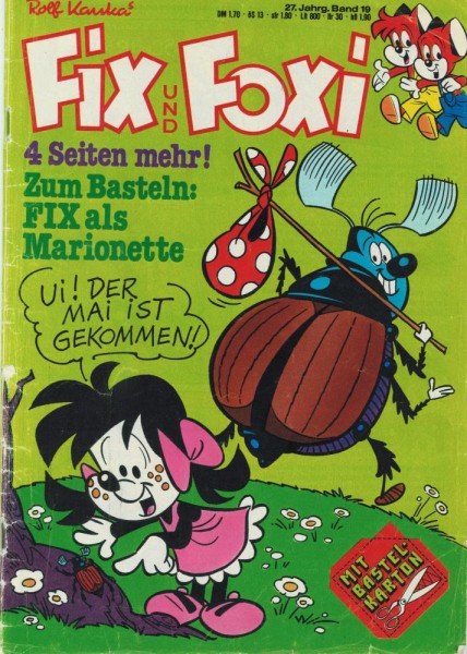 Fix und Foxi 27. Jg. 19 (Z2), Pabel