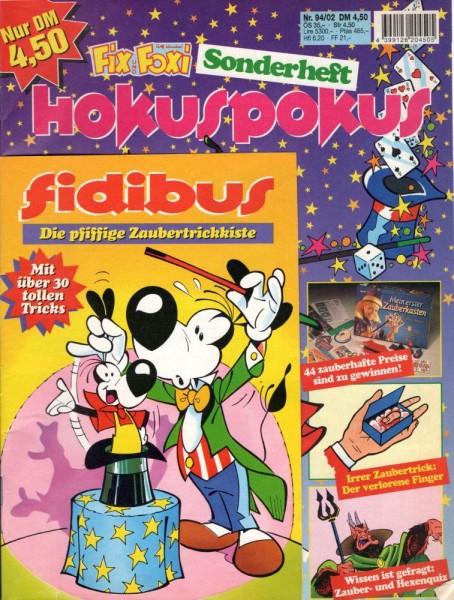 Fix und Foxi Sonderheft-Hokuspokus 1994 2 (Z1-), Pabel