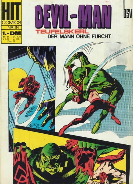Hit Comics 114 - Devil-Man (Z1-), bsv