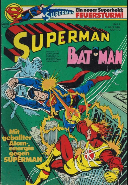 Superman 1980/ 7 (Z1, Sm), Ehapa