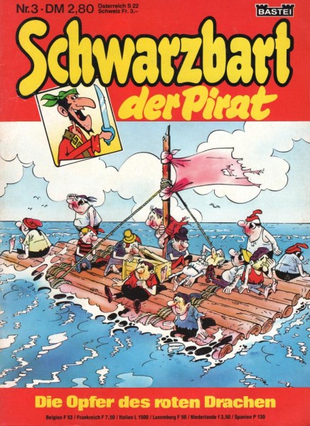 Schwarzbart der Pirat 3 (Z1-), Bastei