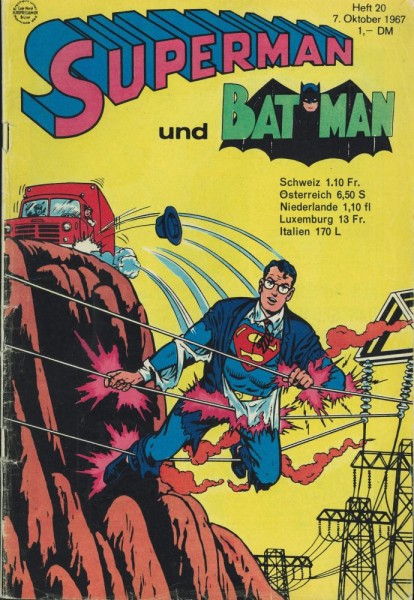 Superman 1967/ 20 (Z3), Ehapa