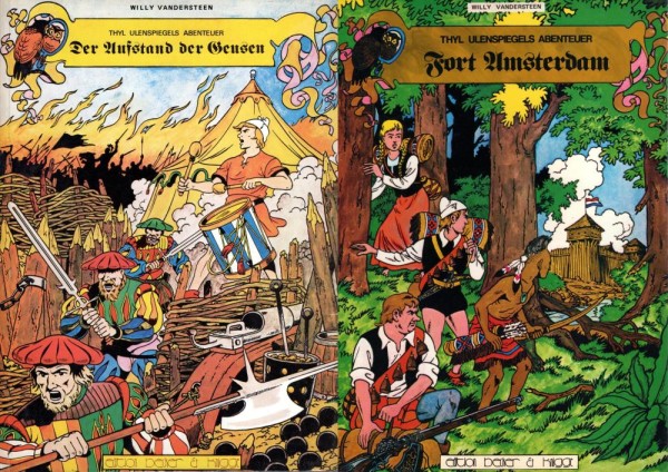 Thyl Ulenspiegels Abenteuer 1+2 (Z0, 1. Aufl.), Edition Becker & Knigge