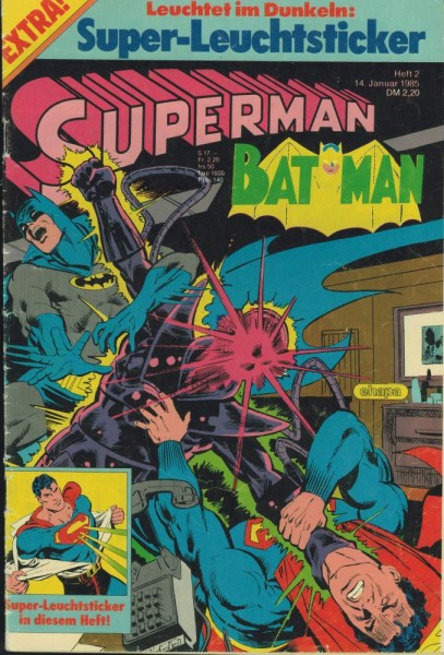 Superman 1985/ 2 (Z3), Ehapa