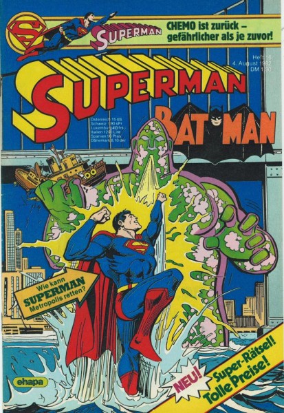 Superman 1982/ 16 (Z1), Ehapa