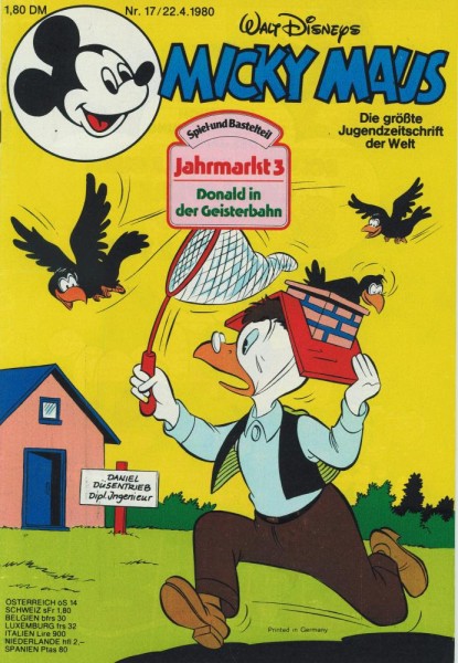 Micky Maus 1980/ 17 (Z0-1), Ehapa