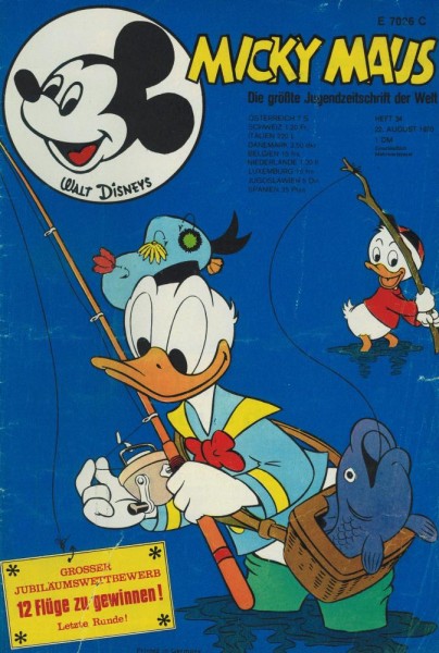 Micky Maus 1970/ 34 (Z1-2), Ehapa