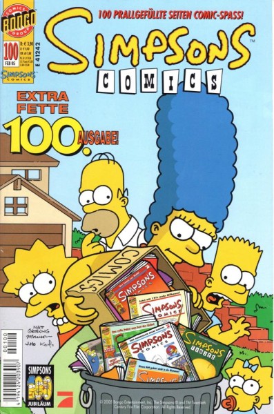 Simpsons Comics 100 (Z1), Panini