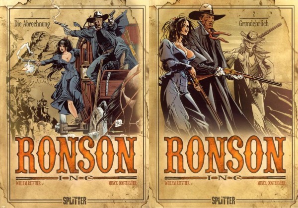 Ronson Inc. 1-2 (Z0-1, 1. Auflage), Splitter