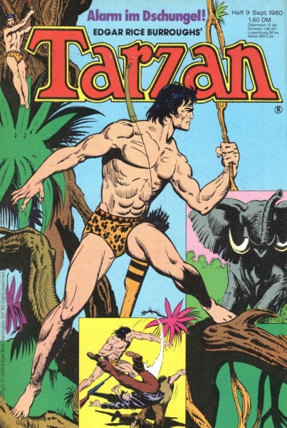 Tarzan, Der Neue 1980/ 9 (Z0-1), Ehapa