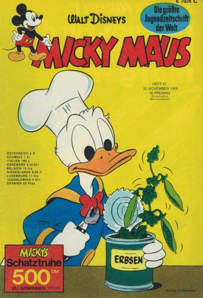 Micky Maus 1969/ 47 (Z1), Ehapa