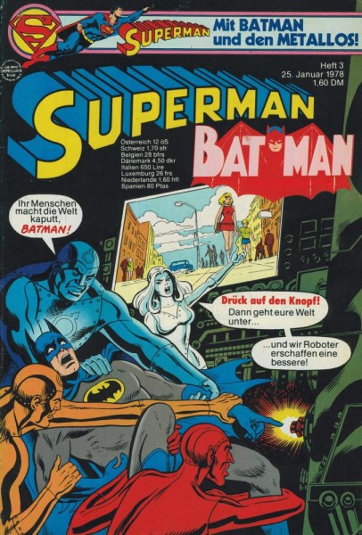 Superman 1978/ 3 (Z1), Ehapa
