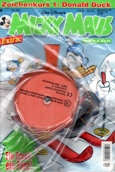 Micky Maus 2004/ 4 (Z1), Ehapa