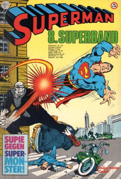 Superman Superband 8 (Z1-, 1. Auflage), Ehapa