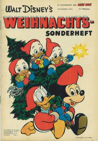 Micky Maus Sonderheft 32 (Z1-2), Ehapa