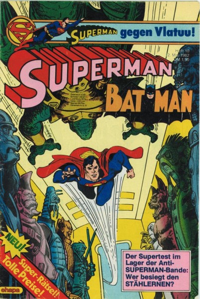 Superman 1982/ 10 (Z1-), Ehapa